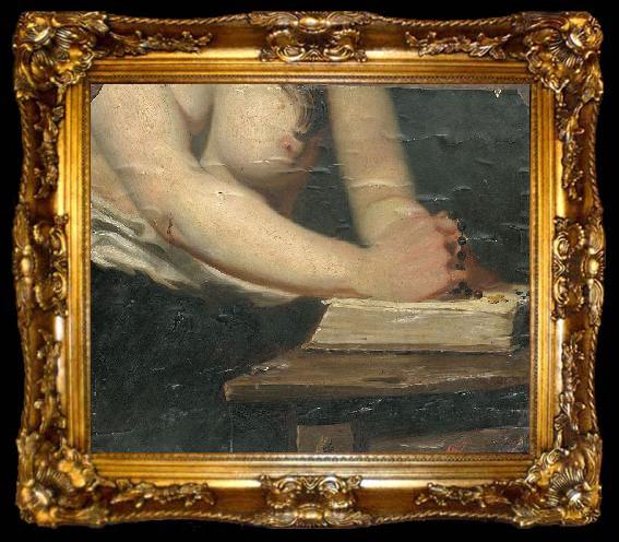 framed  Sir Lawrence Alma-Tadema,OM.RA,RWS Mary Magdalene., ta009-2